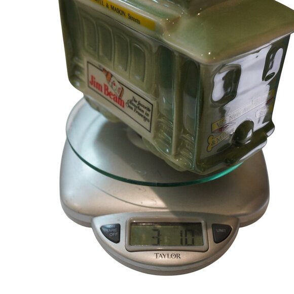 Vintage Jim Beam 1968 Whiskey Bottle Powell & Mason Trolley Cable Car San Franci - Picture 10 of 13